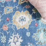 Safavieh Phoenix Phx591N Navy/Ivory Rug.