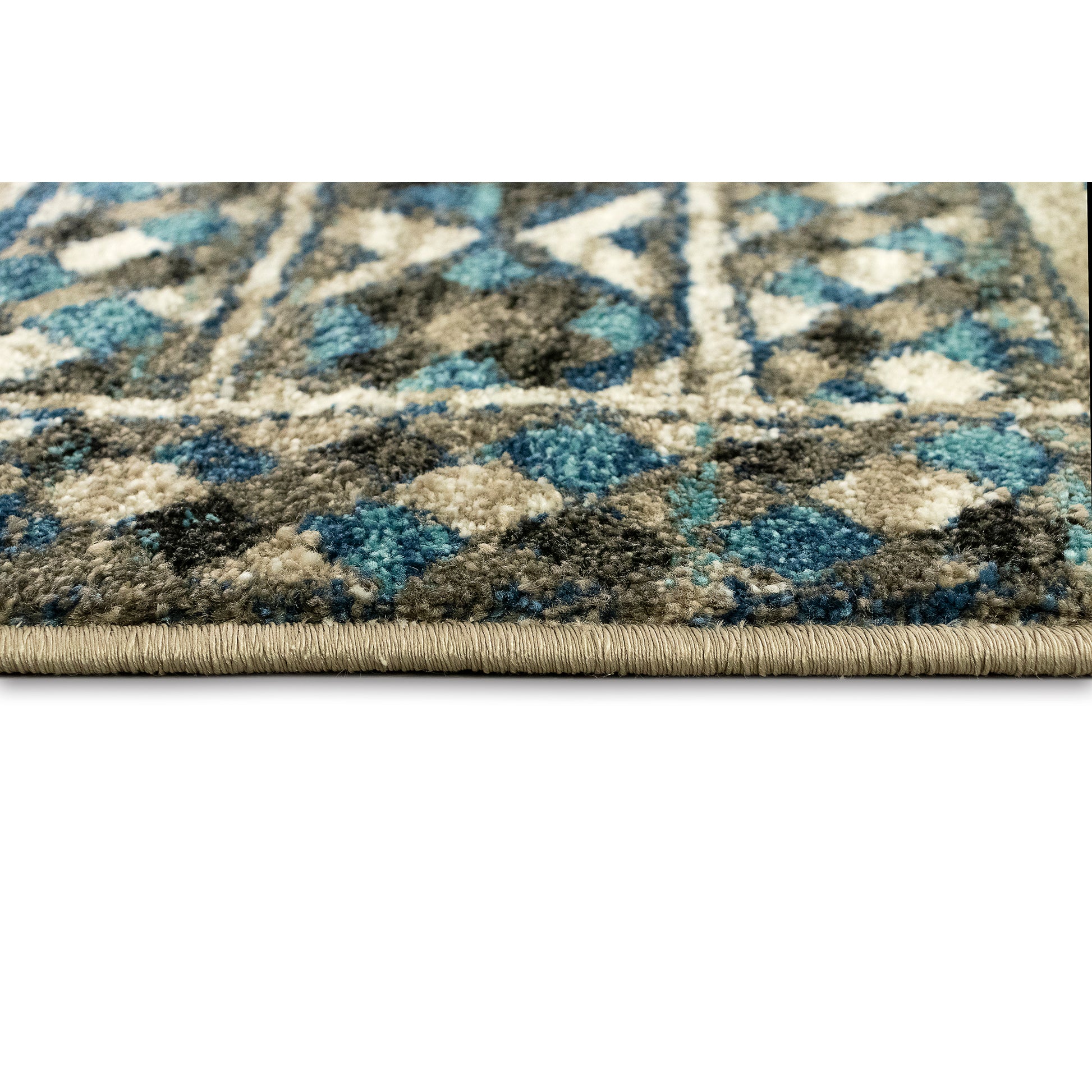 Liora Manne Ashford Tribal 8137/03 Blue Area Rug