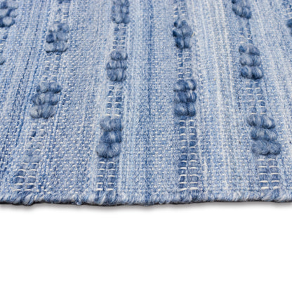 Liora Manne Hudson Bubble Stripe 7742/03 Blue Area Rug