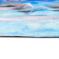 Liora Manne Illusions Sea Birds 3351/04 Blue Area Rug