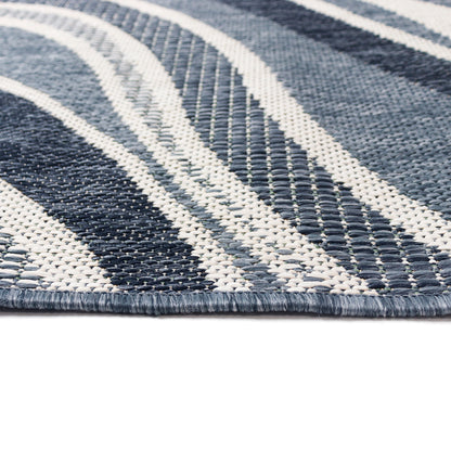 Liora Manne Malibu Waves 8222/33 Navy Area Rug