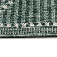 Liora Manne Malibu Checker Diamond 8225/06 Green Area Rug