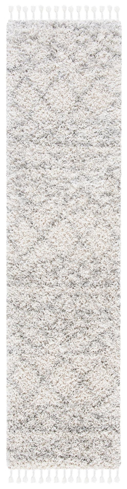 Safavieh Pro Lux Shag Plx436A Ivory/Light Grey Area Rug