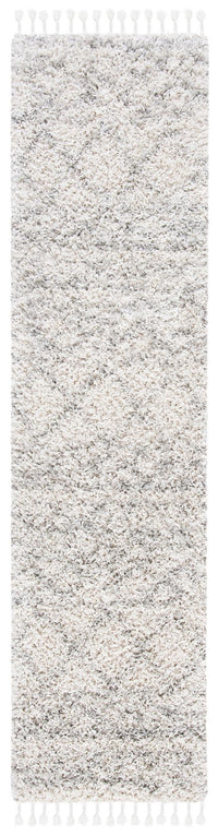 Safavieh Pro Lux Shag Plx436A Ivory/Light Grey Area Rug