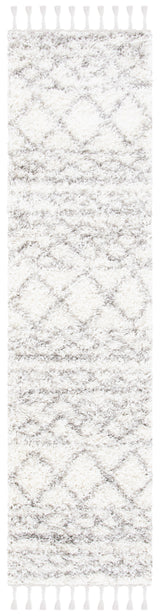 Safavieh Pro Lux Shag Plx436B Ivory/Grey Rugs.
