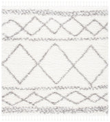 Safavieh Pro Lux Shag Plx436B Ivory/Grey Rugs.