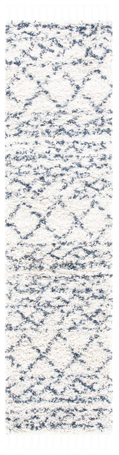 Safavieh Pro Lux Shag Plx436C Ivory/Blue Rugs.