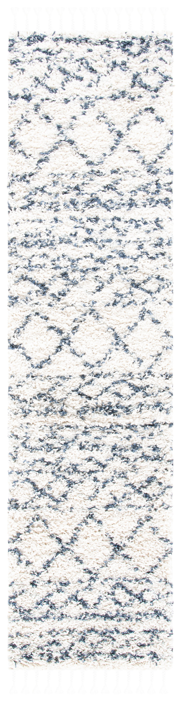 Safavieh Pro Lux Shag Plx436C Ivory/Blue Rugs.