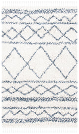 Safavieh Pro Lux Shag Plx436C Ivory/Blue Rugs.