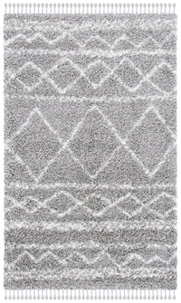 Safavieh Pro Lux Shag Plx436F Grey/Ivory Area Rug