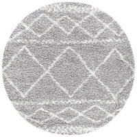 Safavieh Pro Lux Shag Plx436F Grey/Ivory Area Rug