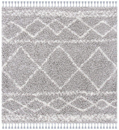 Safavieh Pro Lux Shag Plx436F Grey/Ivory Rugs.