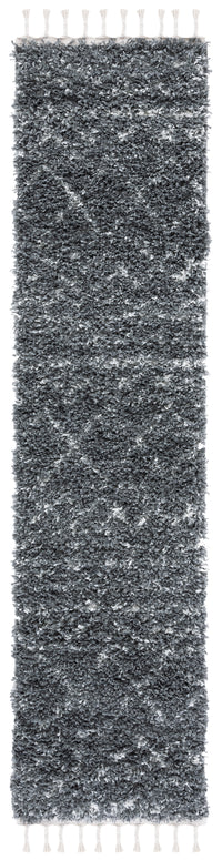 Safavieh Pro Lux Shag Plx436H Dark Grey/Ivory Area Rug