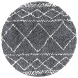 Safavieh Pro Lux Shag Plx436H Dark Grey/Ivory Rugs.