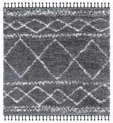 Safavieh Pro Lux Shag Plx436H Dark Grey/Ivory Rugs.
