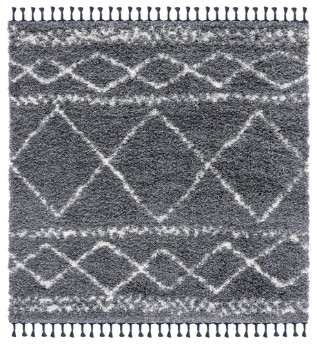 Safavieh Pro Lux Shag Plx436H Dark Grey/Ivory Rugs.