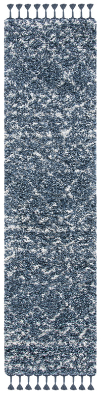 Safavieh Pro Lux Shag Plx436M Blue/Ivory Area Rug