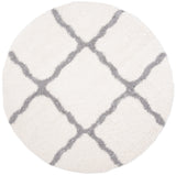 Safavieh Parma Shag Pma521A Cream/Grey Rug.