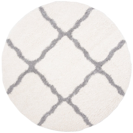 Safavieh Parma Shag Pma521A Cream/Grey Rug.
