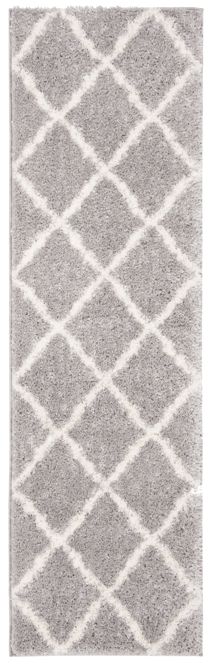 Safavieh Parma Shag Pma521G Grey/Cream Area Rug