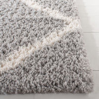 Safavieh Parma Shag Pma521G Grey/Cream Area Rug