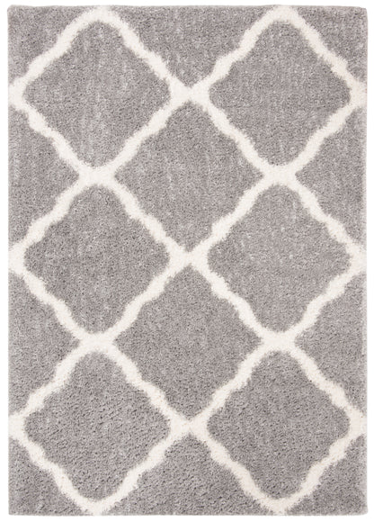 Safavieh Parma Shag Pma521G Grey/Cream Area Rug