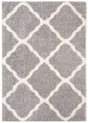 Safavieh Parma Shag Pma521G Grey/Cream Rug.