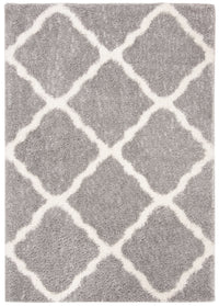 Safavieh Parma Shag Pma521G Grey/Cream Area Rug