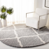 Safavieh Parma Shag Pma521G Grey/Cream Area Rug