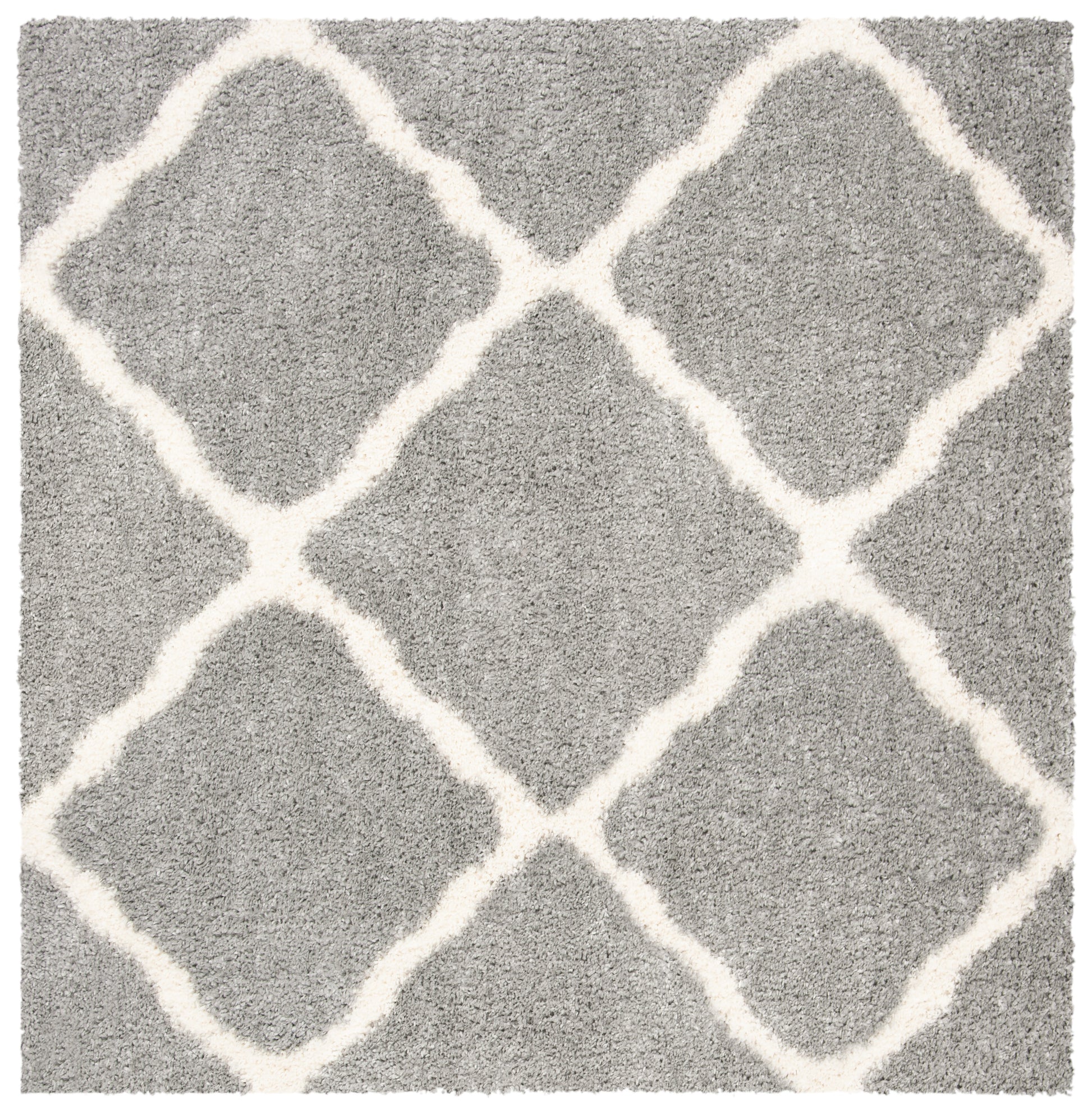 Safavieh Parma Shag Pma521G Grey/Cream Area Rug