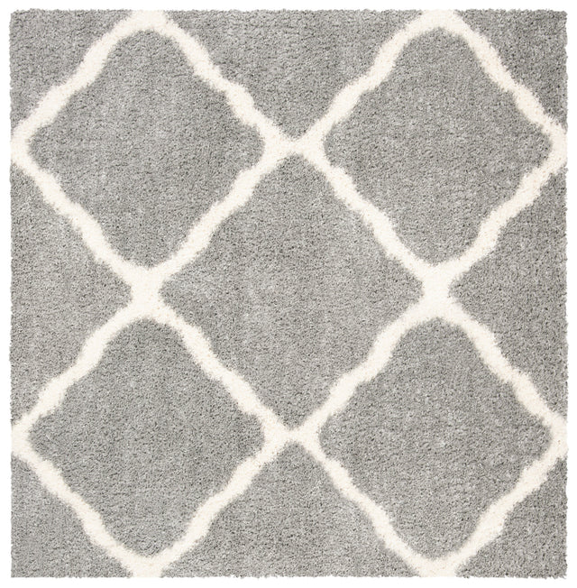 Safavieh Parma Shag Pma521G Grey/Cream Rug.