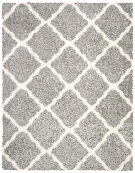 Safavieh Parma Shag Pma521G Grey/Cream Rug.