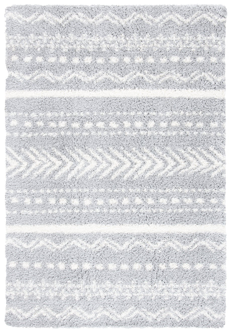 Safavieh Parma Shag Pma542F Grey/Ivory Rugs.