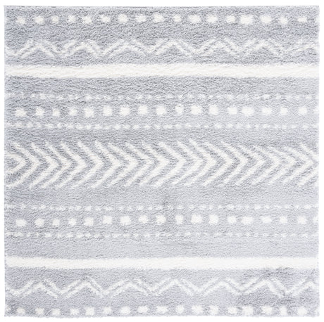 Safavieh Parma Shag Pma542F Grey/Ivory Rugs.