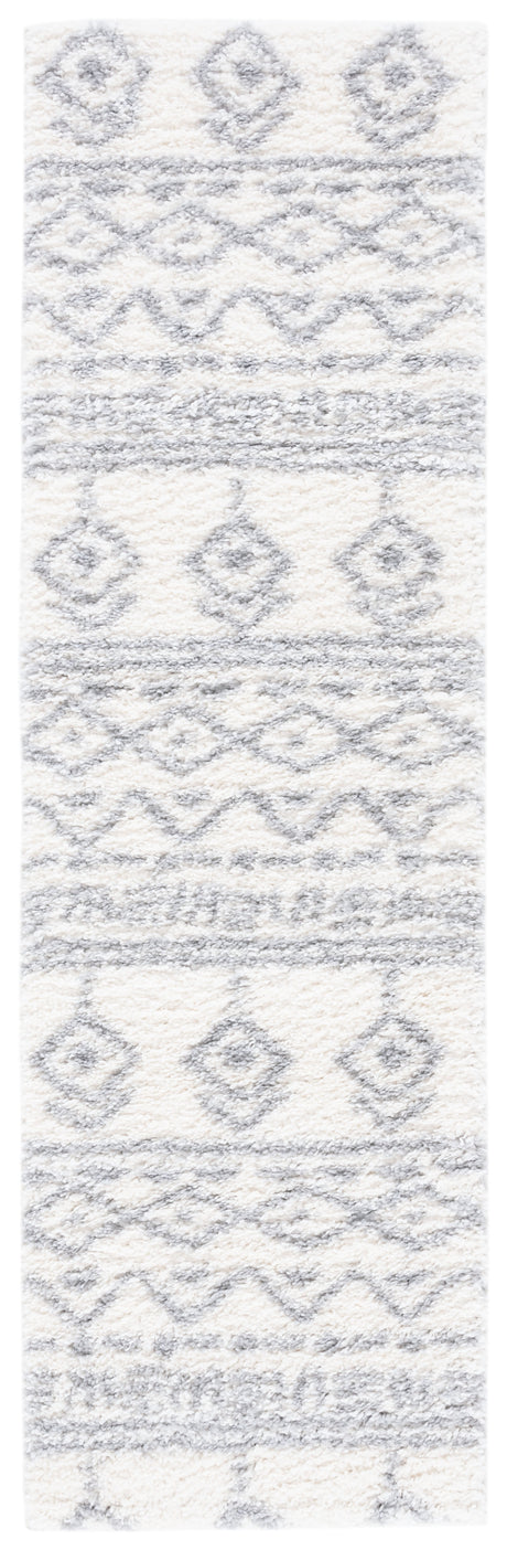 Safavieh Parma Shag Pma544A Ivory/Grey Rugs.