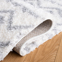 Safavieh Parma Shag Pma544A Ivory/Grey Area Rug