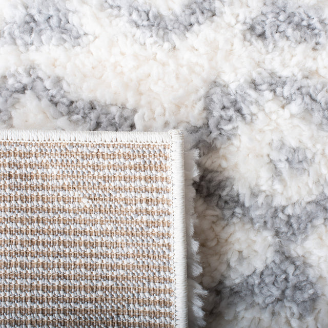 Safavieh Parma Shag Pma544A Ivory/Grey Rugs.