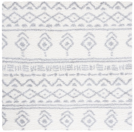 Safavieh Parma Shag Pma544A Ivory/Grey Rugs.