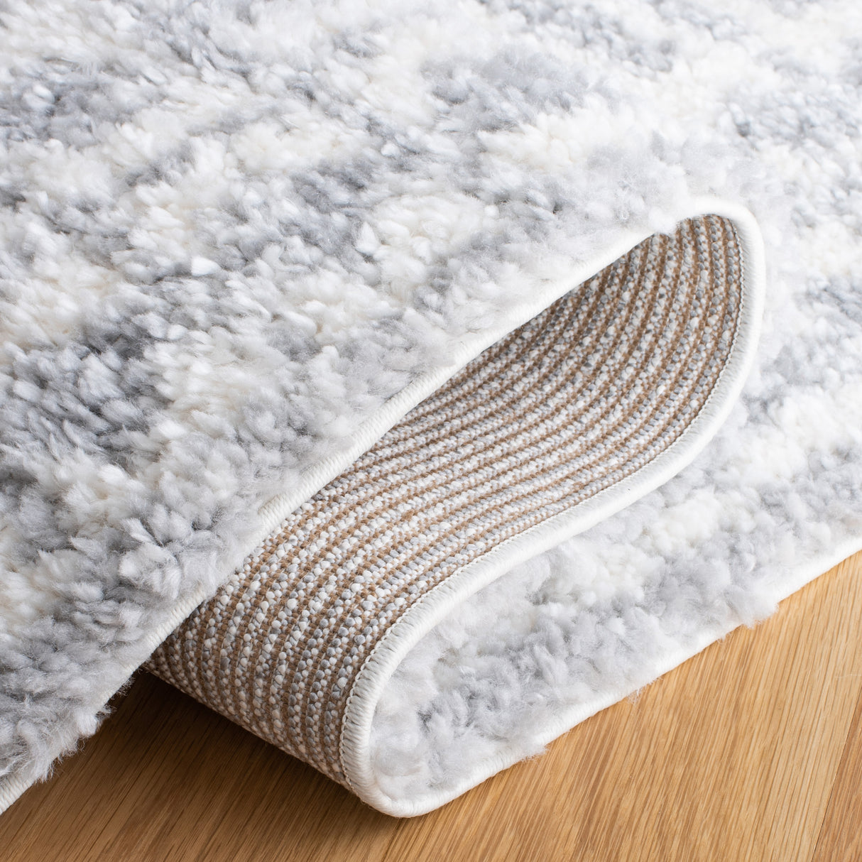Safavieh Parma Shag Pma546F Grey/Ivory Rugs.