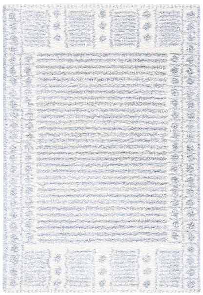 Safavieh Parma Shag Pma546F Grey/Ivory Area Rug