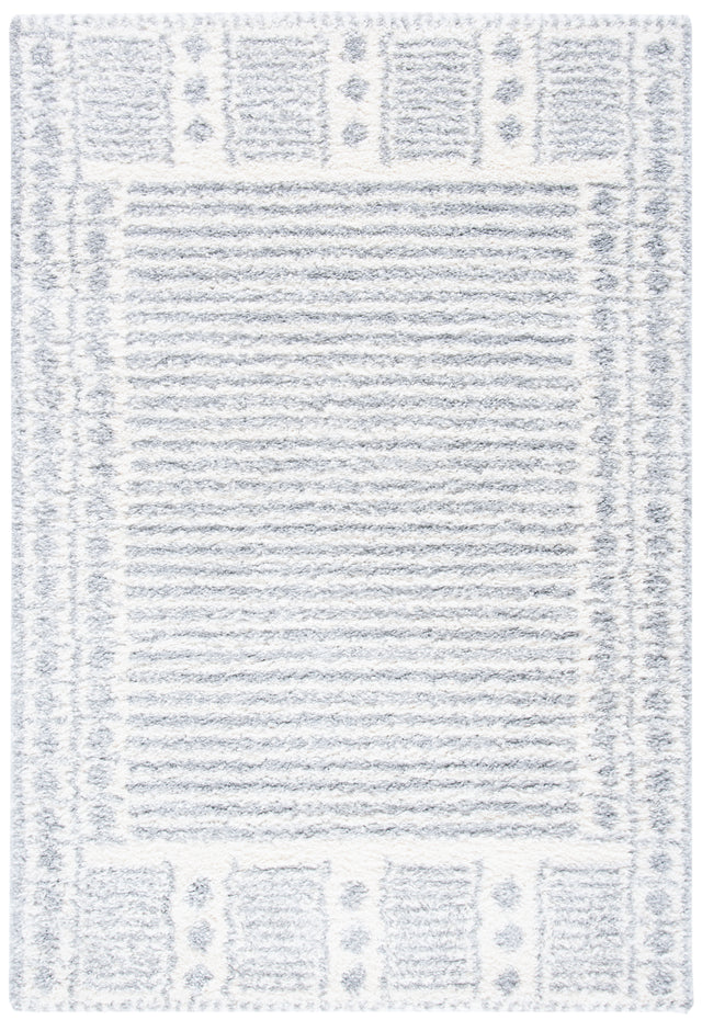 Safavieh Parma Shag Pma546F Grey/Ivory Rugs.