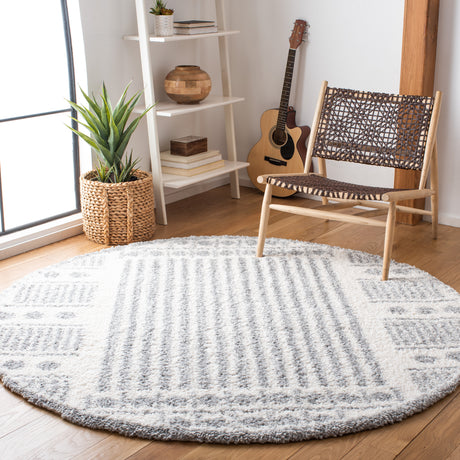 Safavieh Parma Shag Pma546F Grey/Ivory Rugs.