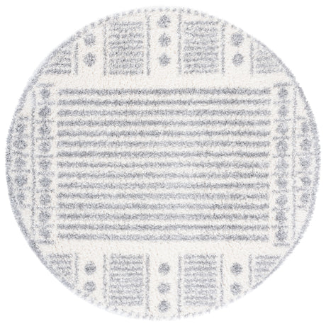 Safavieh Parma Shag Pma546F Grey/Ivory Rugs.