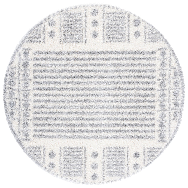 Safavieh Parma Shag Pma546F Grey/Ivory Rugs.