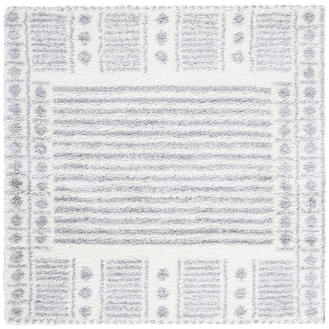 Safavieh Parma Shag Pma546F Grey/Ivory Rugs.