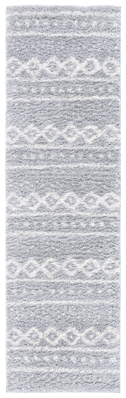 Safavieh Parma Shag Pma550F Grey/Ivory Area Rug