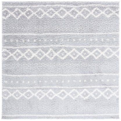 Safavieh Parma Shag Pma550F Grey/Ivory Area Rug