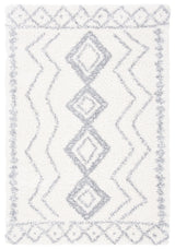 Safavieh Parma Shag Pma552A Ivory/Grey Rugs.