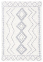 Safavieh Parma Shag Pma552A Ivory/Grey Rugs.