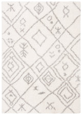 Safavieh Parma Shag Pma583A Cream/Grey Rug.